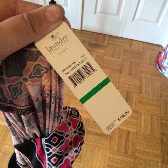 NWT Laundry by Shelli Segal Shift dress sz Large - Picture 3 of 5